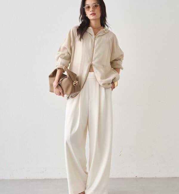  「シアーZIPパーカー」|ブルゾン・スタジャン|