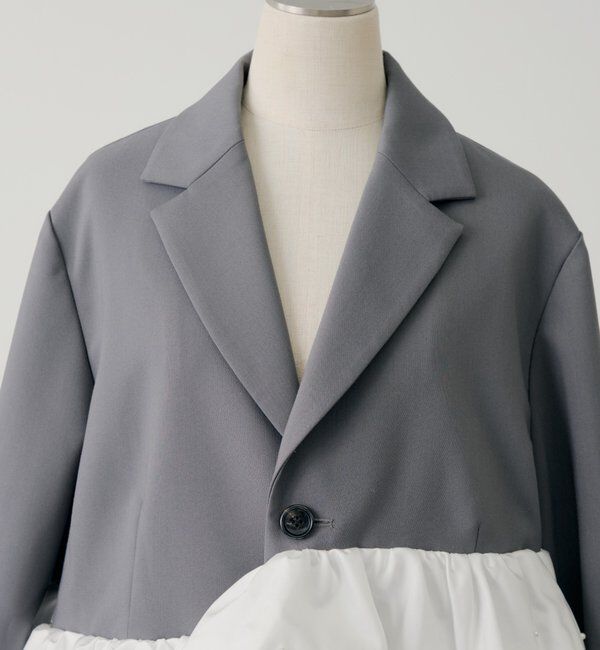  「【SALON by Chico】パールペプラムドッキングジャケット」|その他|