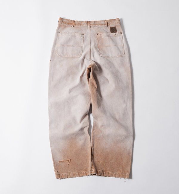  「FromVintage 落書きダックダブルニーパンツ」|チノ|