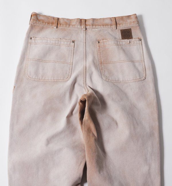  「FromVintage 落書きダックダブルニーパンツ」|チノ|