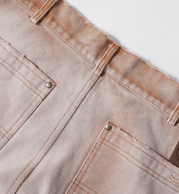  「FromVintage 落書きダックダブルニーパンツ」|チノ|