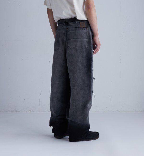  「FromVintage 落書きダックダブルニーパンツ」|チノ|