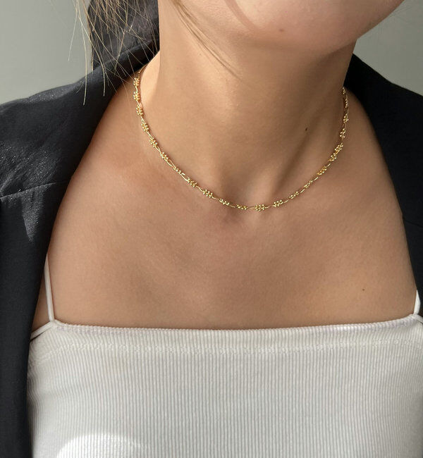  「〈GOLDY/ゴールディ〉ツブツブショートネックレス」|リング|