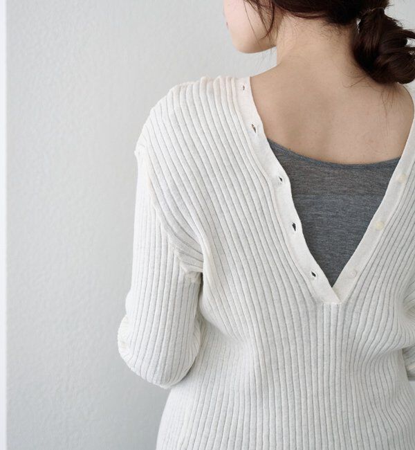  「2WAYリブカーディガン」|カーディガン|