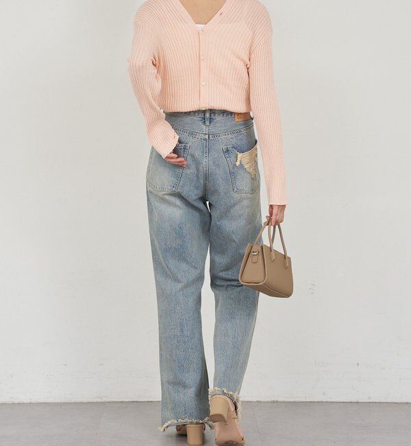  「2WAYリブカーディガン」|カーディガン|