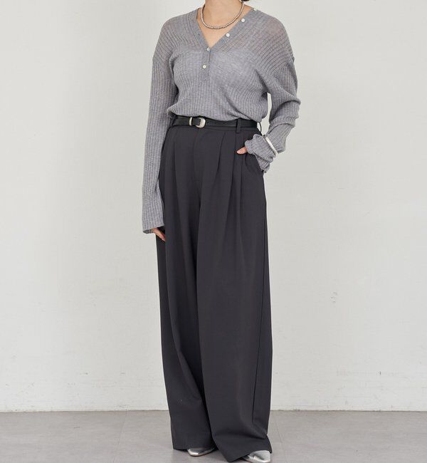  「2WAYリブカーディガン」|カーディガン|