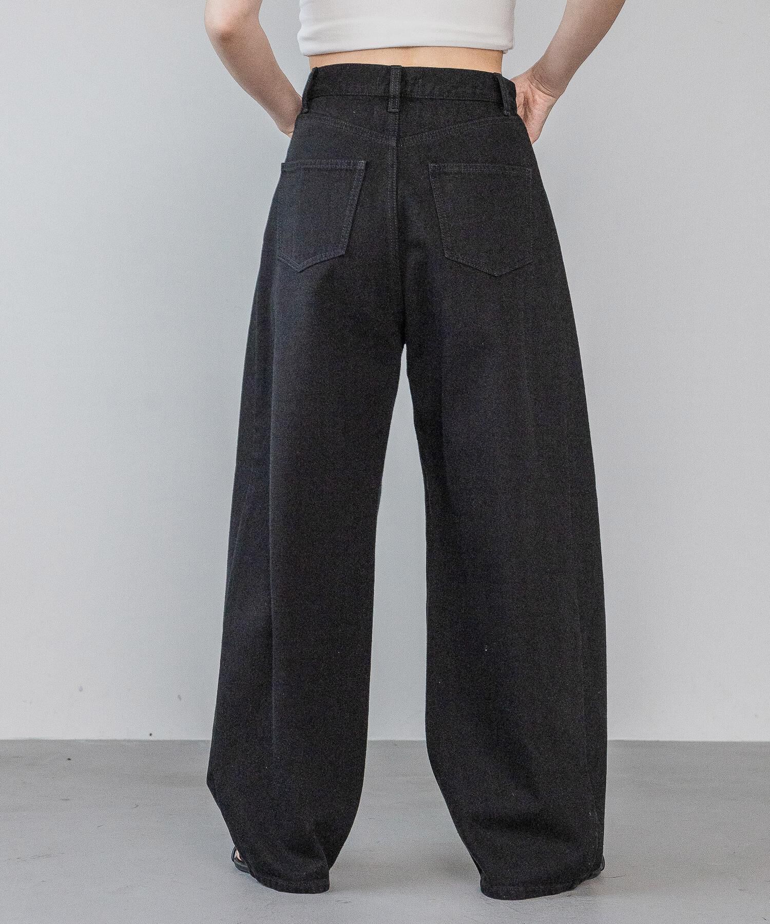 A part by 「Apbコクーンデニムパンツ」|デニム|