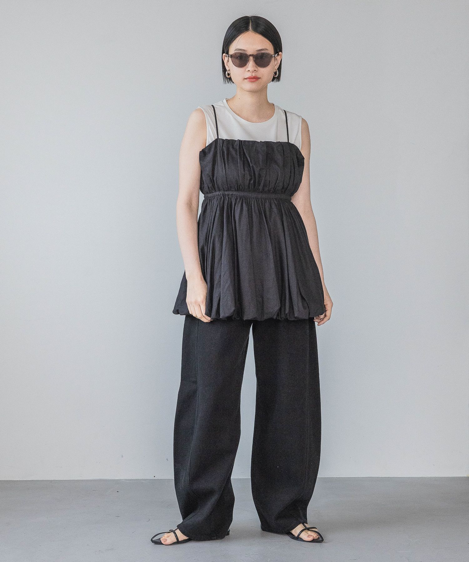 A part by 「Apbコクーンデニムパンツ」|デニム|