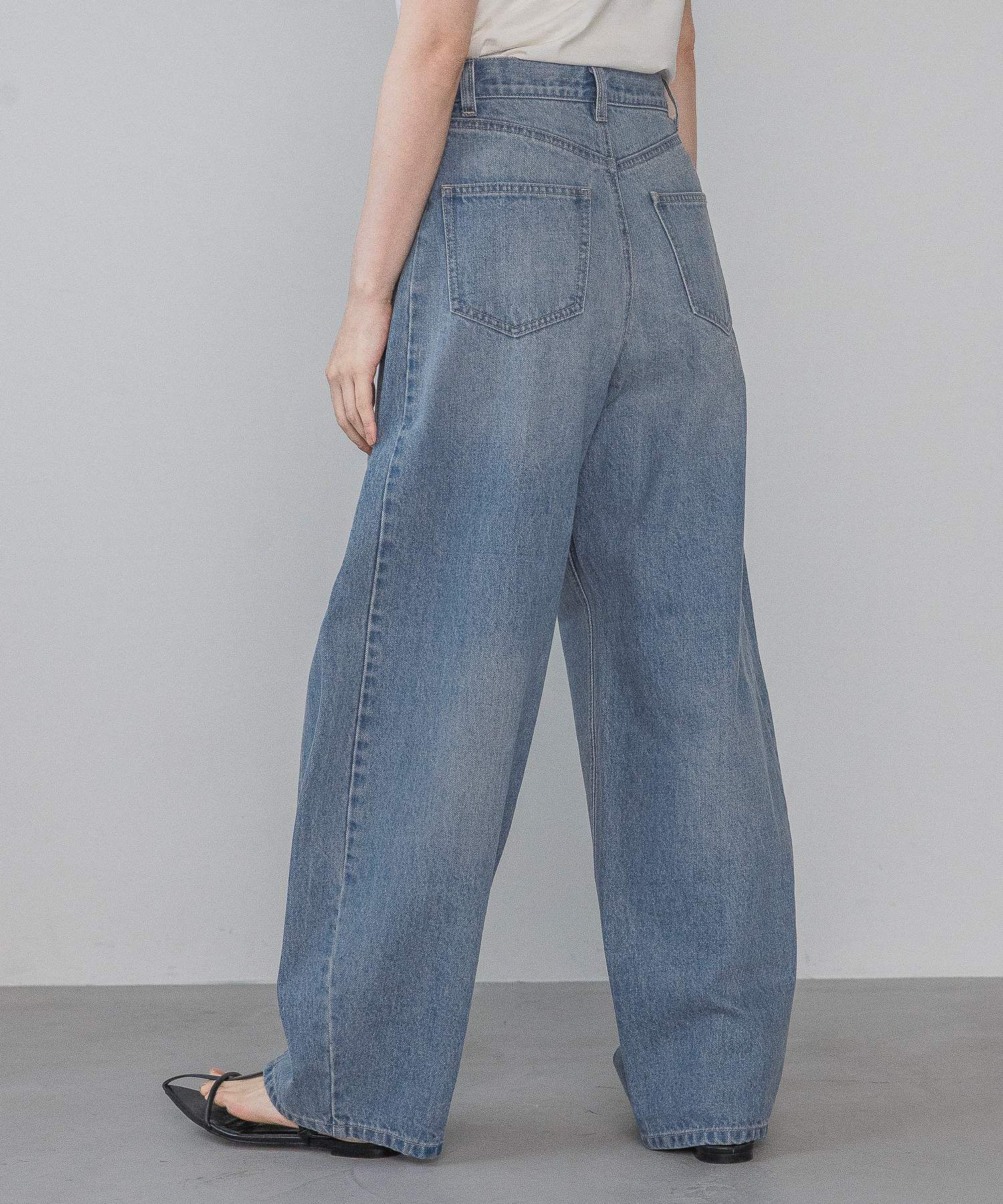 A part by 「Apbコクーンデニムパンツ」|デニム|