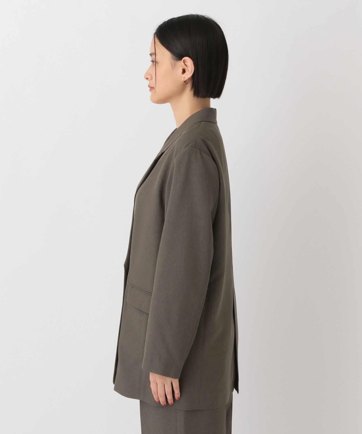 A part by 「リネンライクWジャケット」|テーラードジャケット|