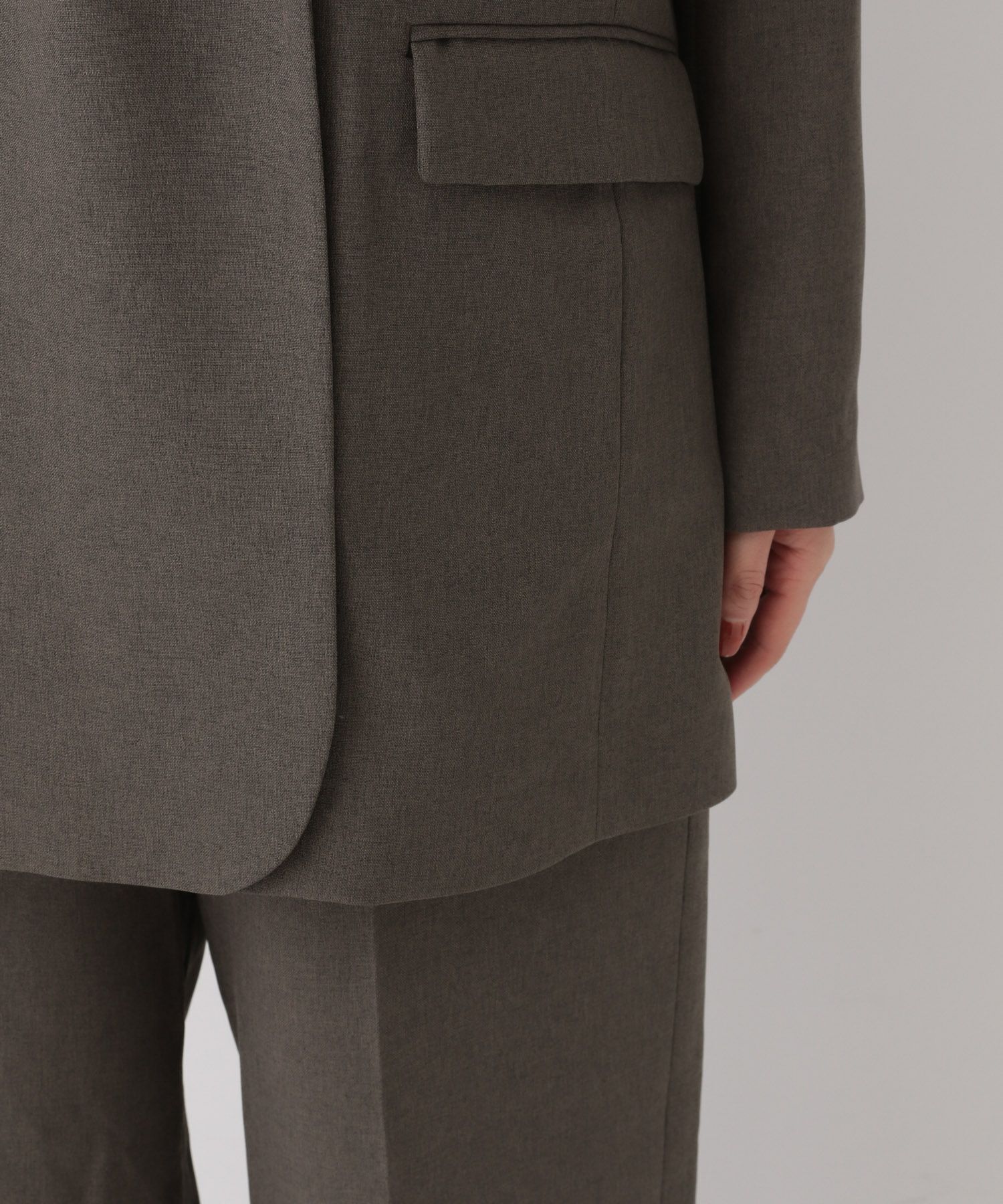 A part by 「リネンライクWジャケット」|テーラードジャケット|