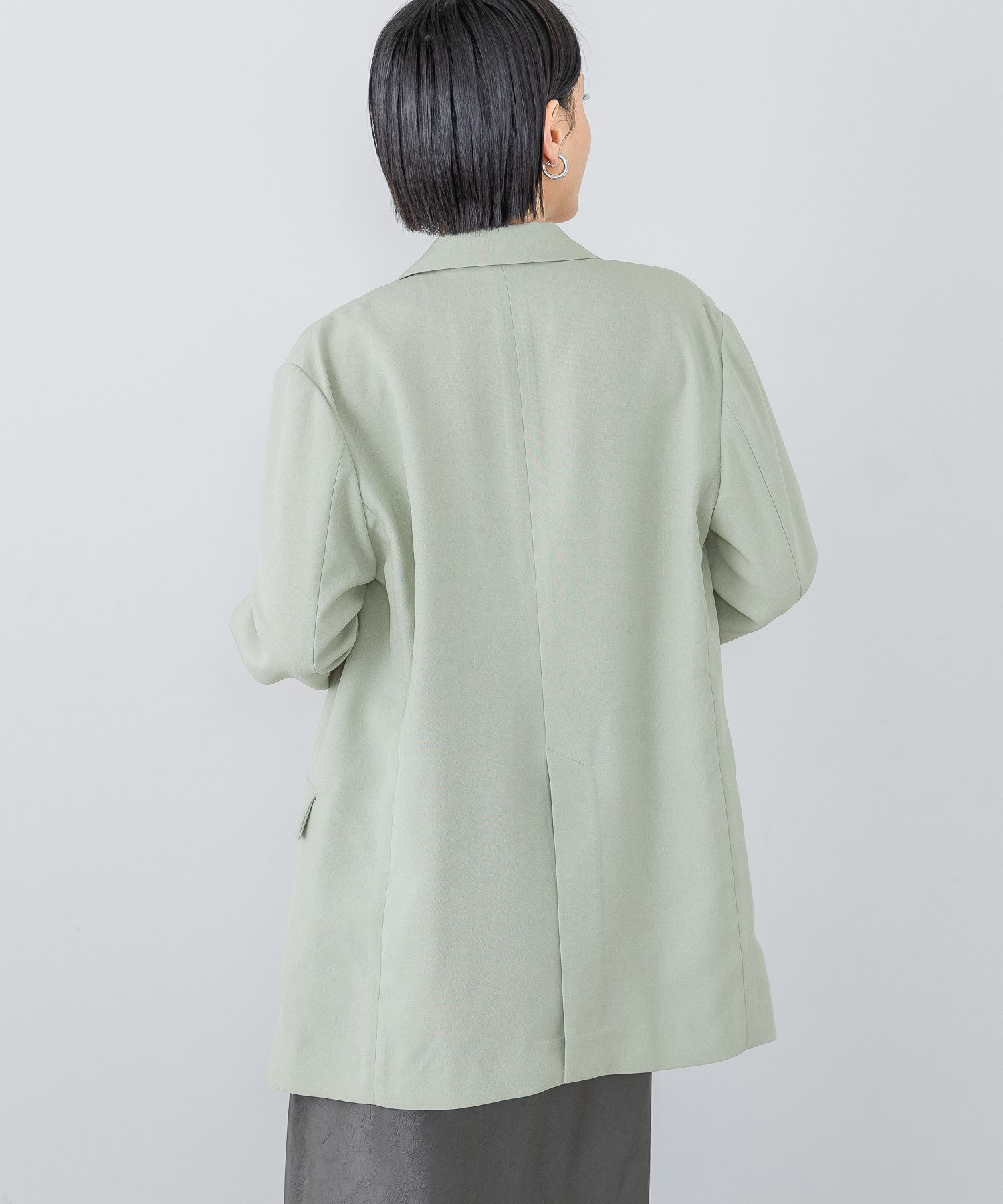 A part by 「リネンライクWジャケット」|テーラードジャケット|