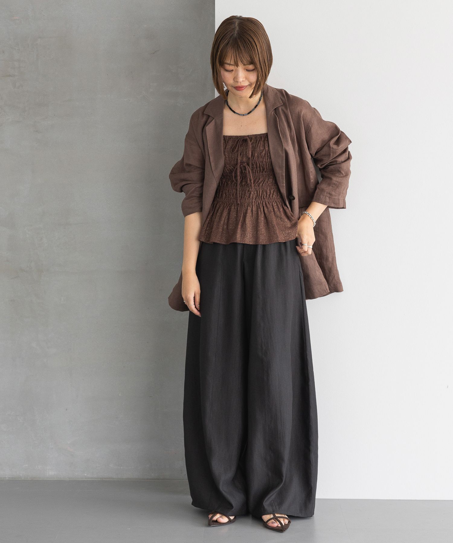 A part by 「サテンバルーンイージーパンツ」|その他|