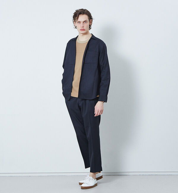 ABAHOUSE「【セットアップ対応】ライトウール スリム テーパード パンツ」|その他|