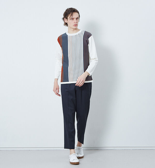 ABAHOUSE「【セットアップ対応】ライトウール スリム テーパード パンツ」|その他|