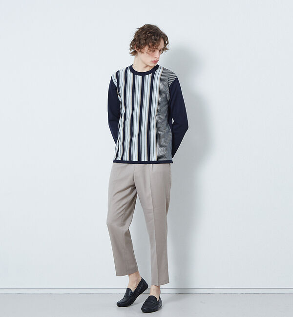 ABAHOUSE「【セットアップ対応】ライトウール スリム テーパード パンツ」|その他|