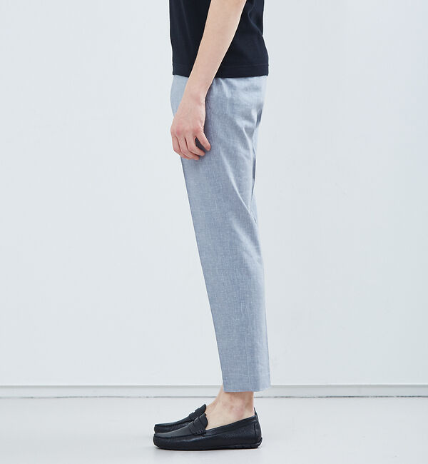 ABAHOUSE「【Recency of Mine】SOLO ストレッチリネン スラックスパンツ」|スラックス|