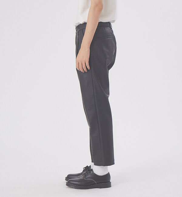 MYSELF ABAHOUSE「【MYSELF ABAHOUSE】ネオレザー ワンタック スリム テーパード パ」|その他|