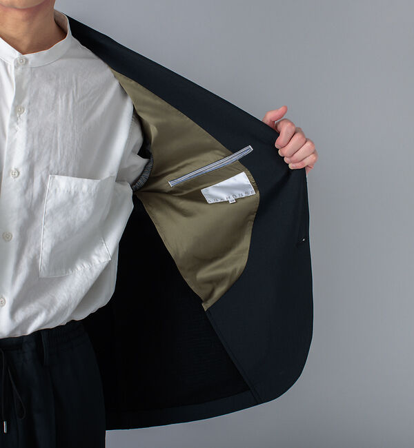 ABAHOUSE「【セットアップ対応  / ストームフリース】4WAYストレッチ ジャケット」|テーラードジャケット|