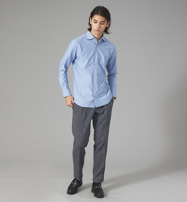 ABAHOUSE「【セットアップ対応】近江晒しじら織 スラックス パンツ」|その他|