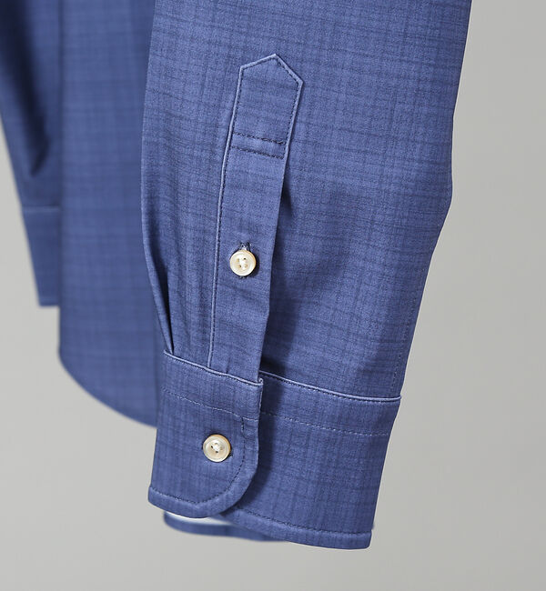 ABAHOUSE「【FLEX SHIRTS】トランスファーテックス スラブチェック シャツ」|シャツ・ブラウス|