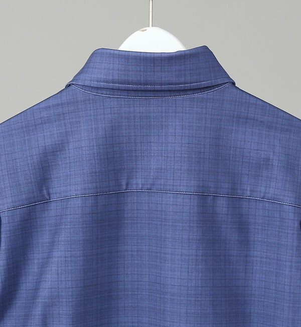 ABAHOUSE「【FLEX SHIRTS】トランスファーテックス スラブチェック シャツ」|シャツ・ブラウス|