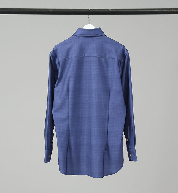 ABAHOUSE「【FLEX SHIRTS】トランスファーテックス スラブチェック シャツ」|シャツ・ブラウス|