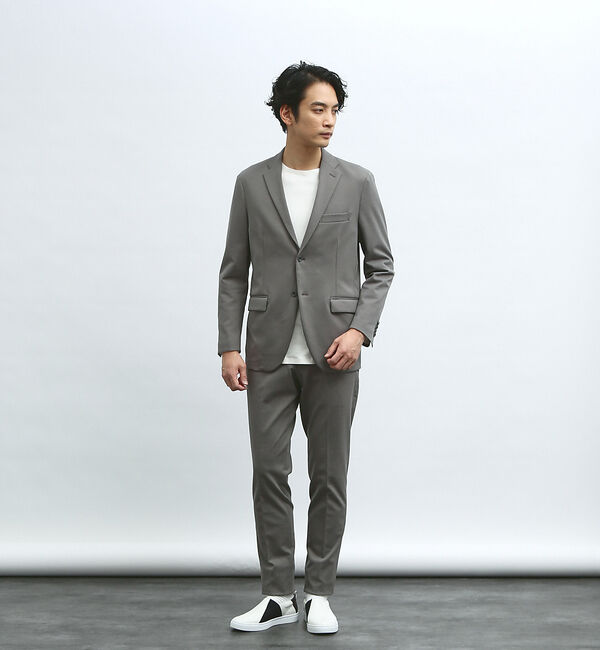 ABAHOUSE「【セットアップ対応】2WAY ポンチ シャンブレー スラックス」|スラックス|