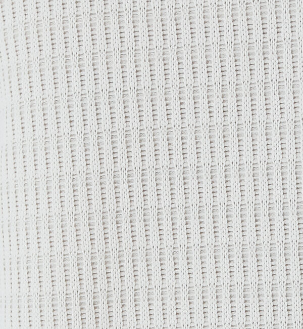 ABAHOUSE「クォーターゲージ ストライプコード プルオーバー ニット」|ニット・セーター|