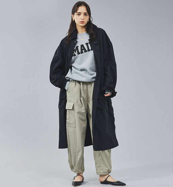 ABAHOUSE「2WAYストレッチバルーンカーゴイージーパンツ」|カーゴ|