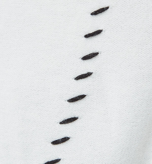 ABAHOUSE「【AH ABAHOUSE】ハンドステッチ タートルネック オーバー ニット」|ニット・セーター|