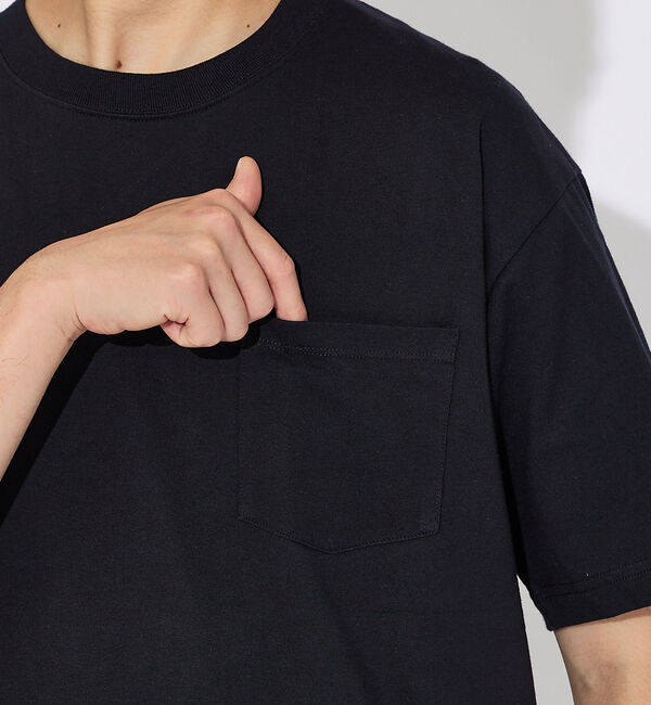 ABAHOUSE「【Hanes/ヘインズ】BEEFY-T / ポケットTシャツ / パックTシャツ」|Tシャツ・カットソー|
