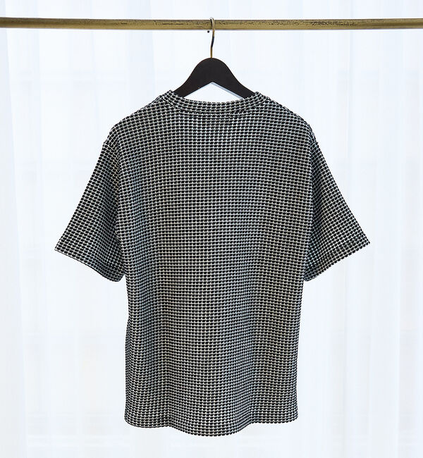 ABAHOUSE「【立体ビッグワッフル】 半袖Tシャツ」|Tシャツ・カットソー|