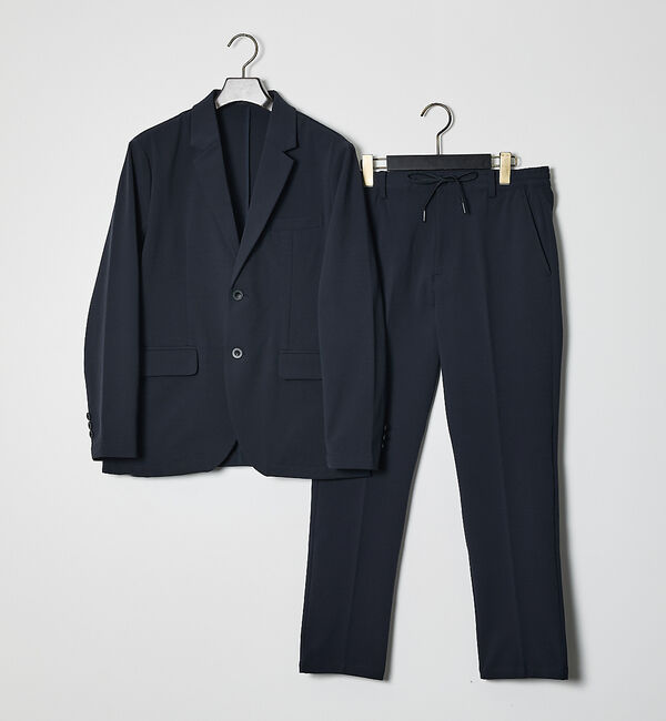 ABAHOUSE「【SMART CLOSET】ハイゲージ ポンチ スラックス / セットアップ対応」|スラックス|