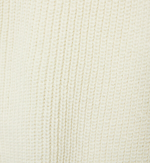 ABAHOUSE「【AH ABAHOUSE】畦編み ダメージニットカーディガン」|カーディガン|