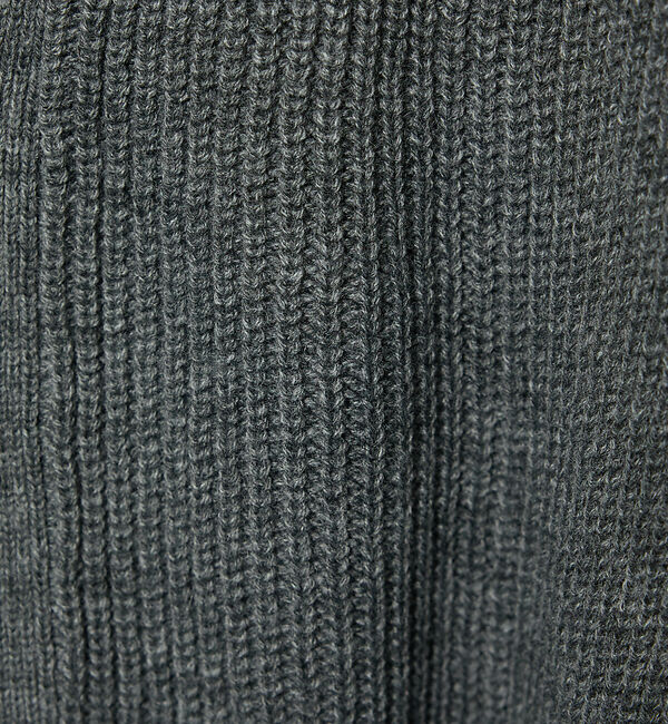 ABAHOUSE「【AH ABAHOUSE】畦編み ダメージニットカーディガン」|カーディガン|