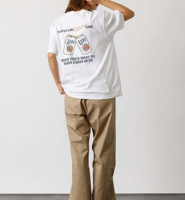 ABAHOUSE「【GOOD ROCK SPEED/グッドロックスピード】Miller Lite」|Tシャツ・カットソー|