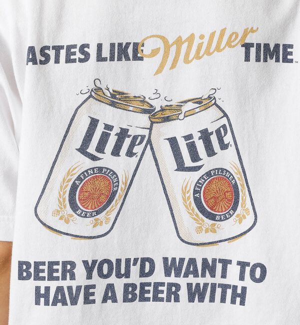ABAHOUSE「【GOOD ROCK SPEED/グッドロックスピード】Miller Lite」|Tシャツ・カットソー|