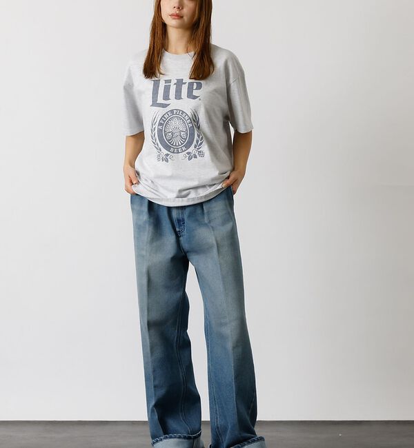 ABAHOUSE「【GOOD ROCK SPEED/グッドロックスピード】Miller Lite」|Tシャツ・カットソー|