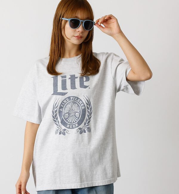 ABAHOUSE「【GOOD ROCK SPEED/グッドロックスピード】Miller Lite」|Tシャツ・カットソー|