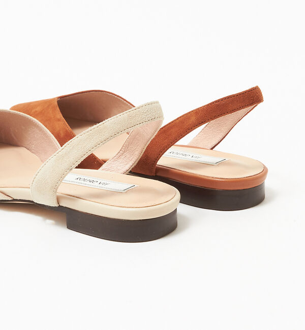 Rouge vif「バックストラップフラット」|パンプス|