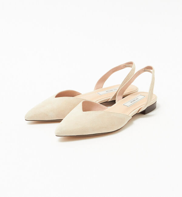 Rouge vif「バックストラップフラット」|パンプス|