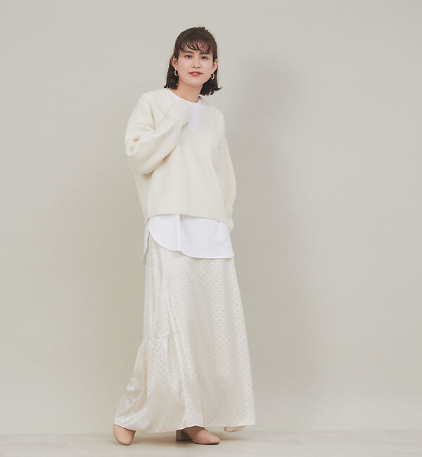 Rouge vif「シャインドットスカート」|スカート|