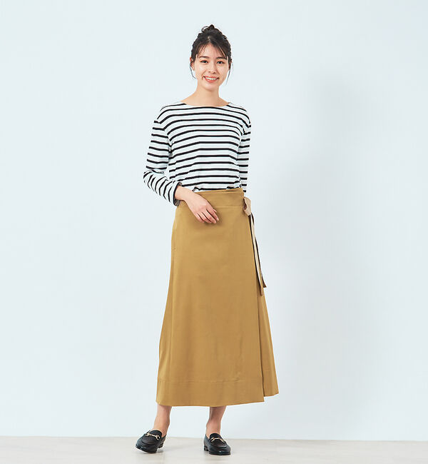 Rouge vif「ラップセミフレアスカート」|スカート|