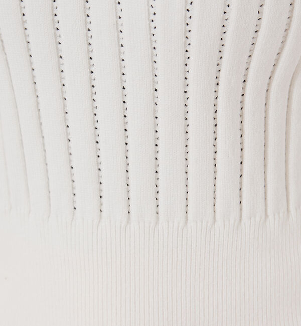 Rouge vif「ミドルゲージアイレットニット」|ニット・セーター|