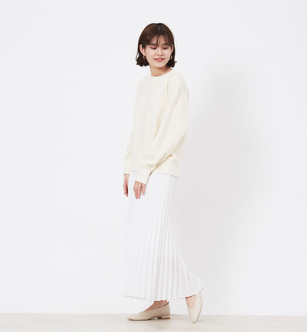 Rouge vif「ボイルプリーツスカート」|スカート|