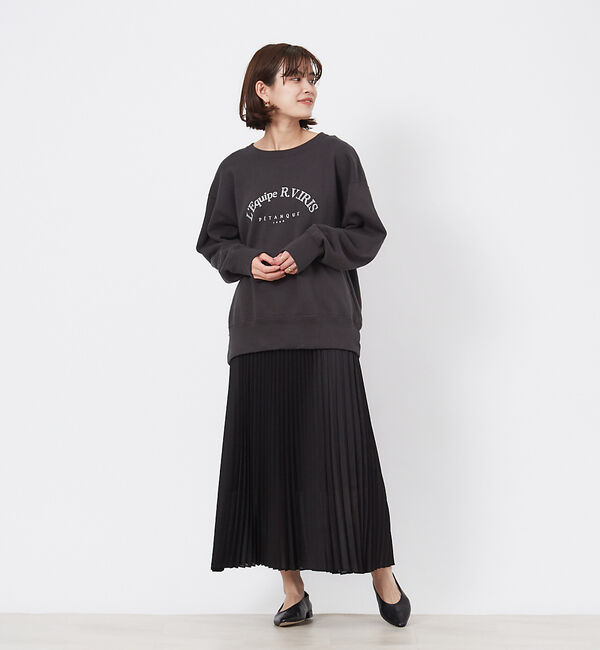 Rouge vif「ボイルプリーツスカート」|スカート|