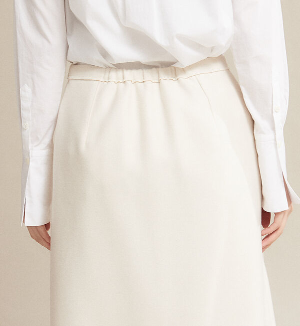 Rouge vif「フェイクメルトンジャージータイトスカート」|スカート|