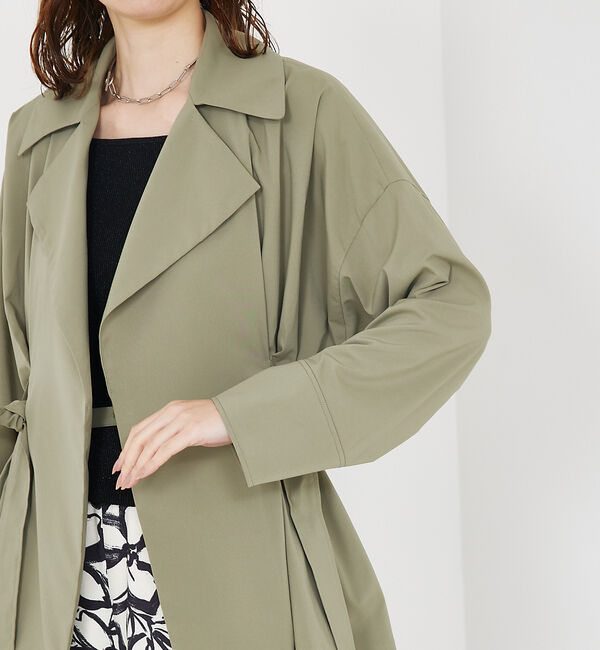 qualite「【撥水&times;軽やか】ボックスタックダブルジャケット」|その他|