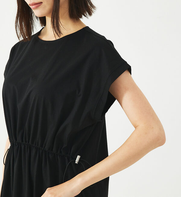 abahouse mavie「【大人のいちまんワンピ/接触冷感】シルケットドロストワンピース」|ワンピース|